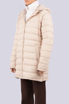 کاپشن بلند ساده زنانه