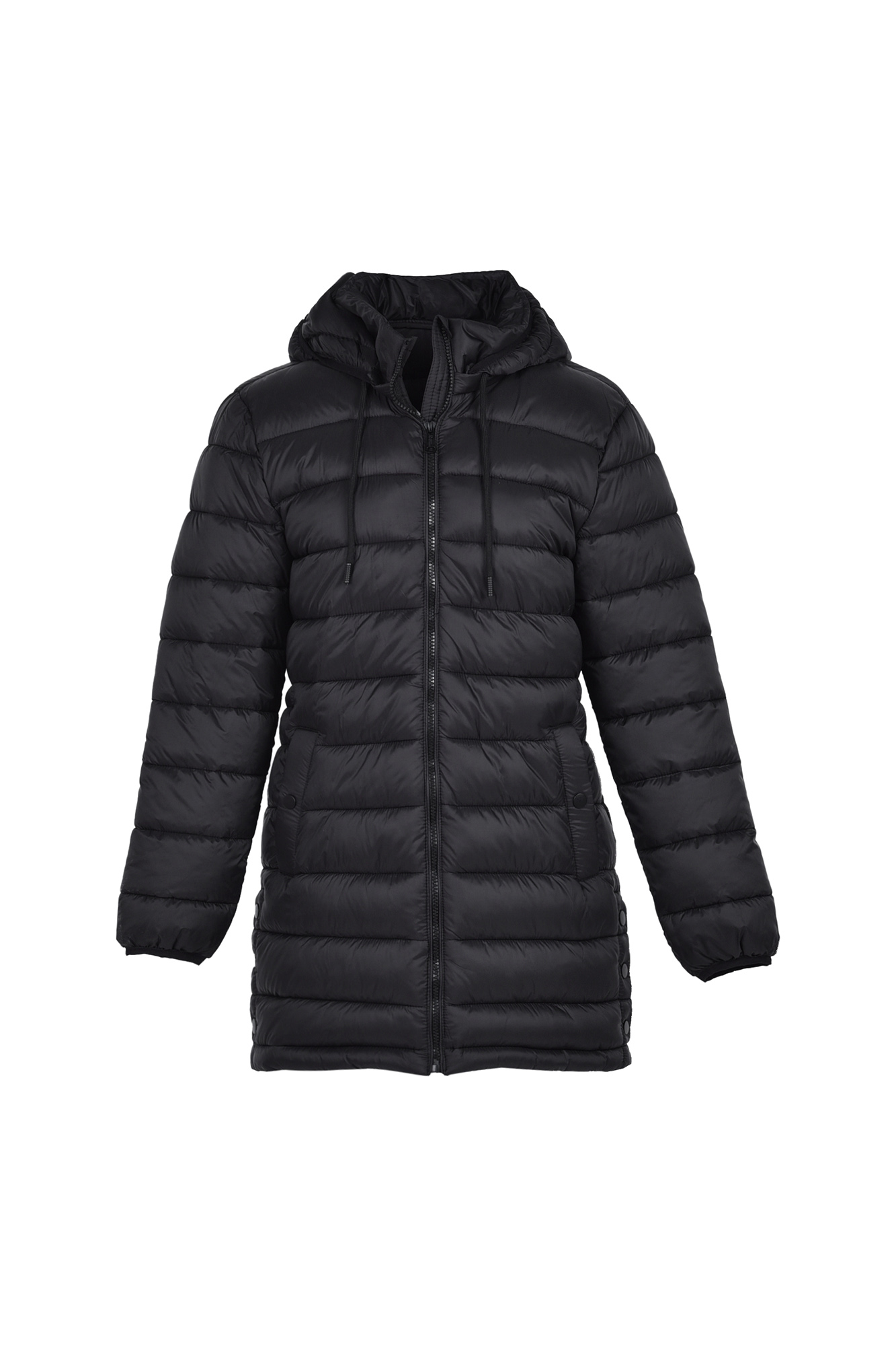 کاپشن بلند ساده زنانه