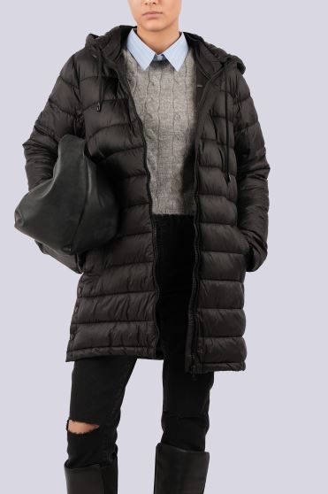 کاپشن بلند ساده زنانه