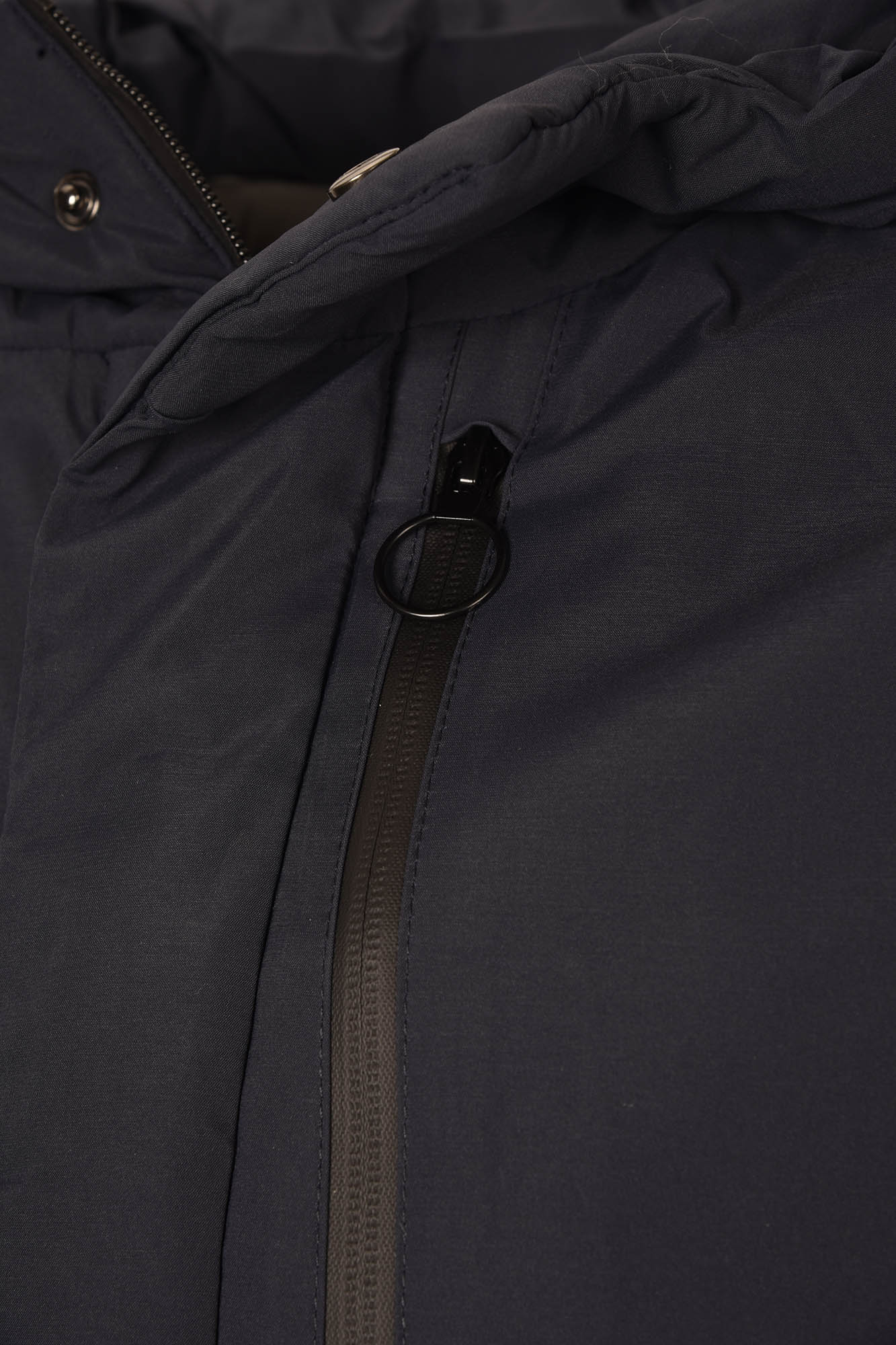 کاپشن مردانه کلاه دار بلند