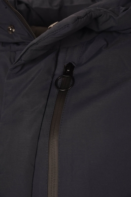 کاپشن مردانه کلاه دار بلند