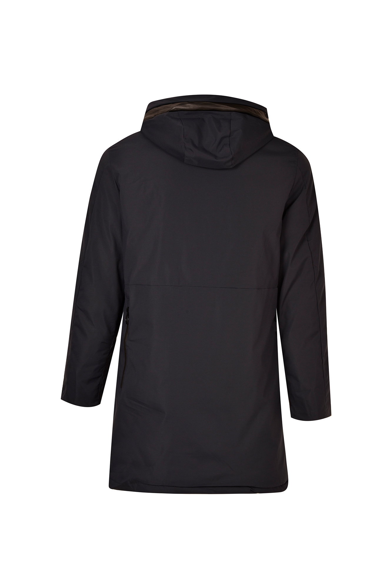 کاپشن مردانه کلاه دار بلند