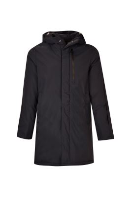 کاپشن مردانه کلاه دار بلند