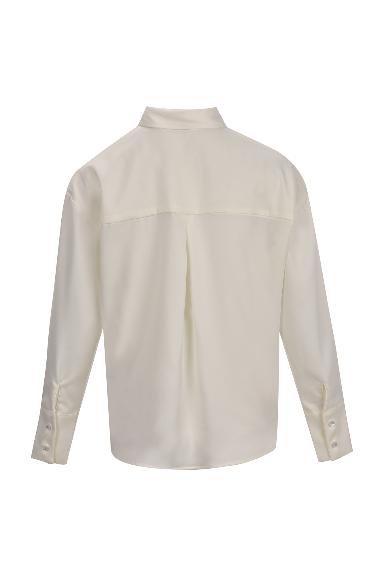 شومیز ساتن یقه شکاری زنانه