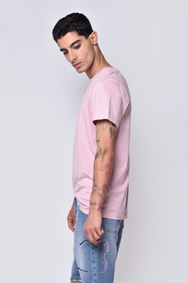 تیشرت آستین کوتاه یقه گرد بیسیک