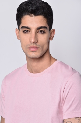 تیشرت آستین کوتاه یقه گرد بیسیک