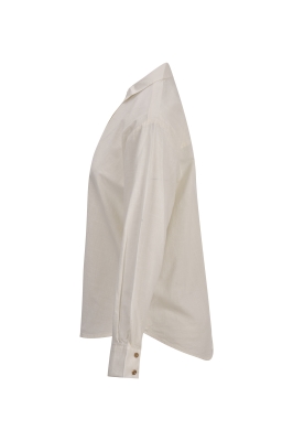 شومیز لینن آستین بلند