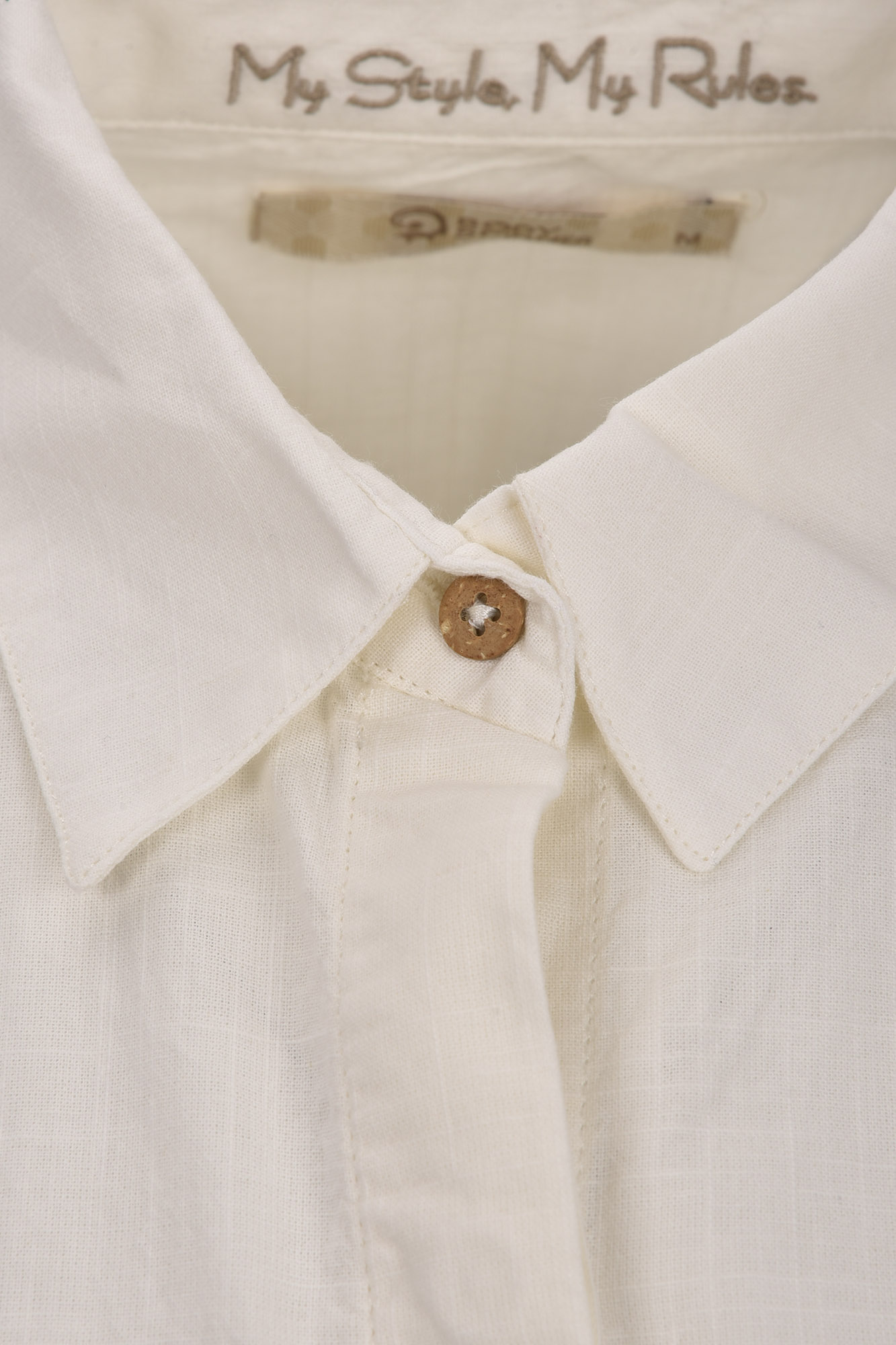 شومیز لینن آستین بلند