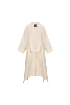 مانتو لینن جلو باز