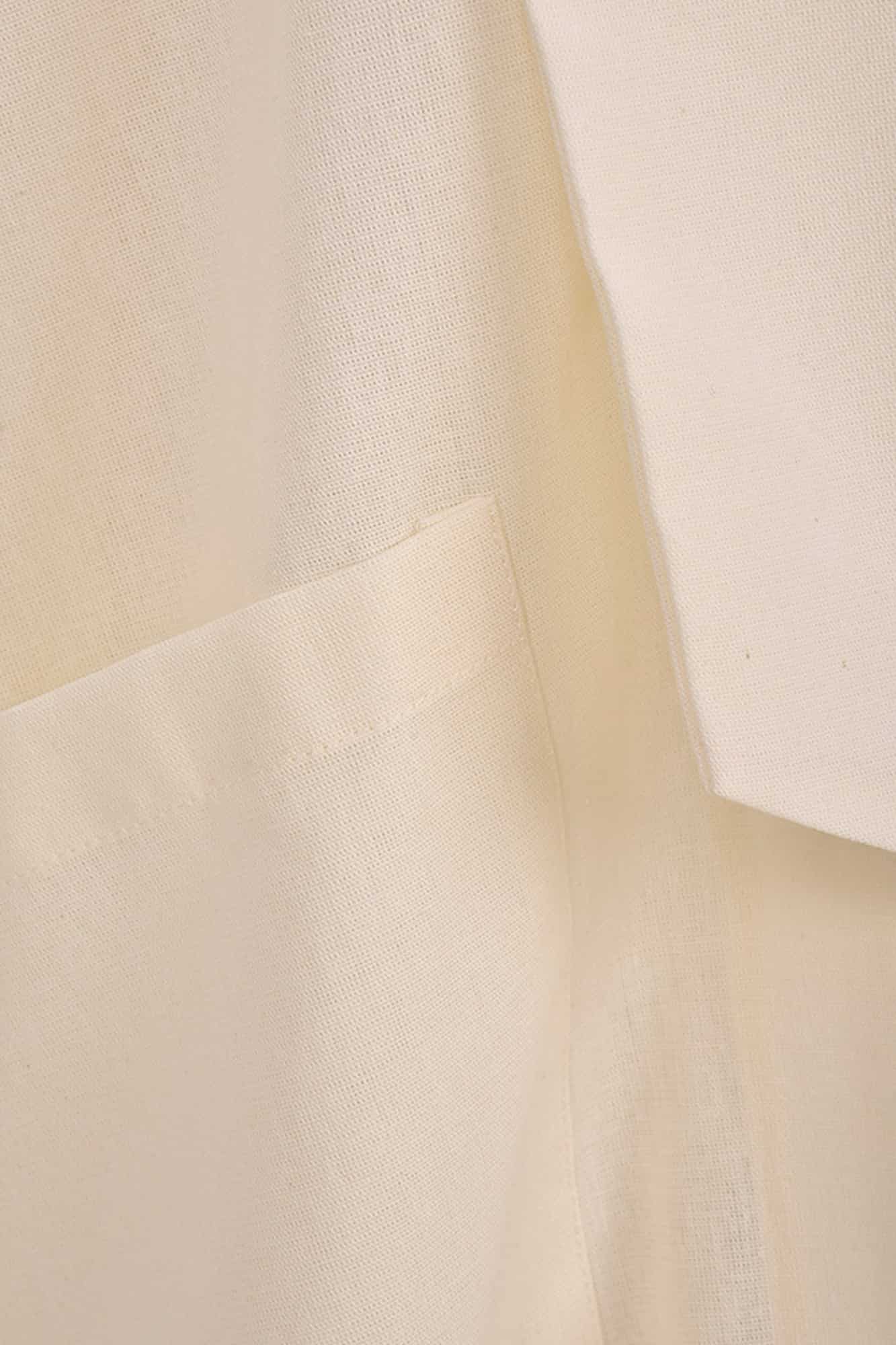 مانتو لینن جلو باز