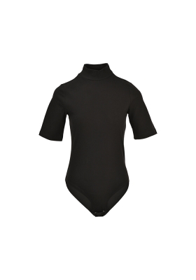 بادی یقه ایستاده آستین کوتاه