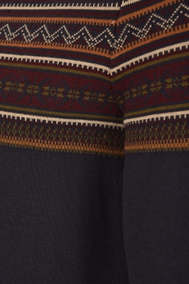 بافت مردانه یقه گرد ژاکاردی