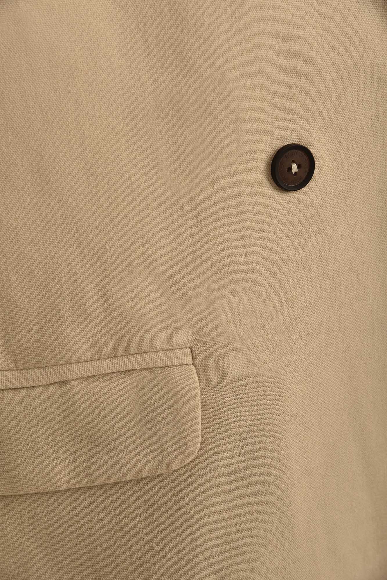 کت زنانه چهاردکمه یقه هفت