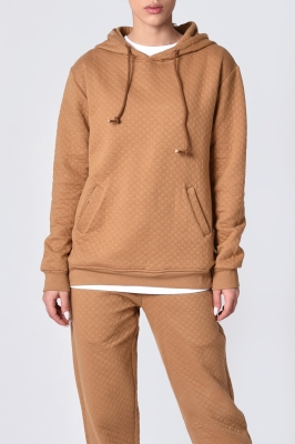 هودی زنانه طرح لوزی