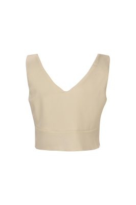 تاپ زنانه یقه هفت ساتن