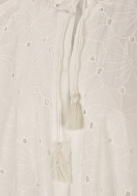 مانتو خامه دوزی آستین کیمونو