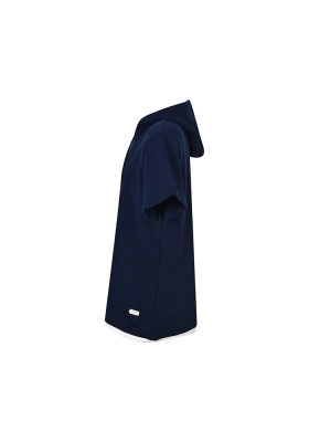 تیشرت آستین کوتاه کلاهدار