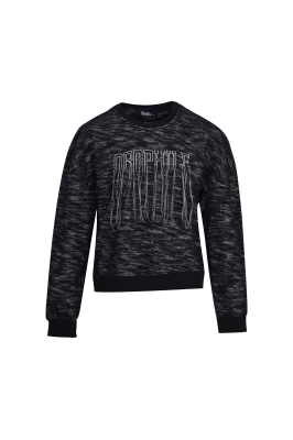 تی شرت زنانه آستین بلند گلدوزی دار