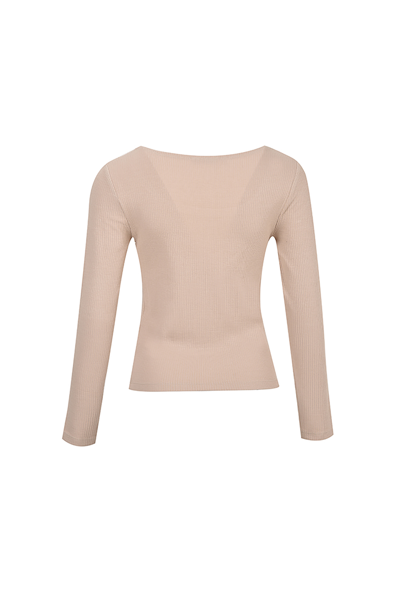 تی شرت آستین بلند یقه مربعی زنانه