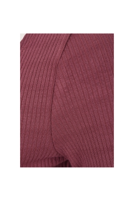 تی شرت آستین بلند یقه مربعی زنانه