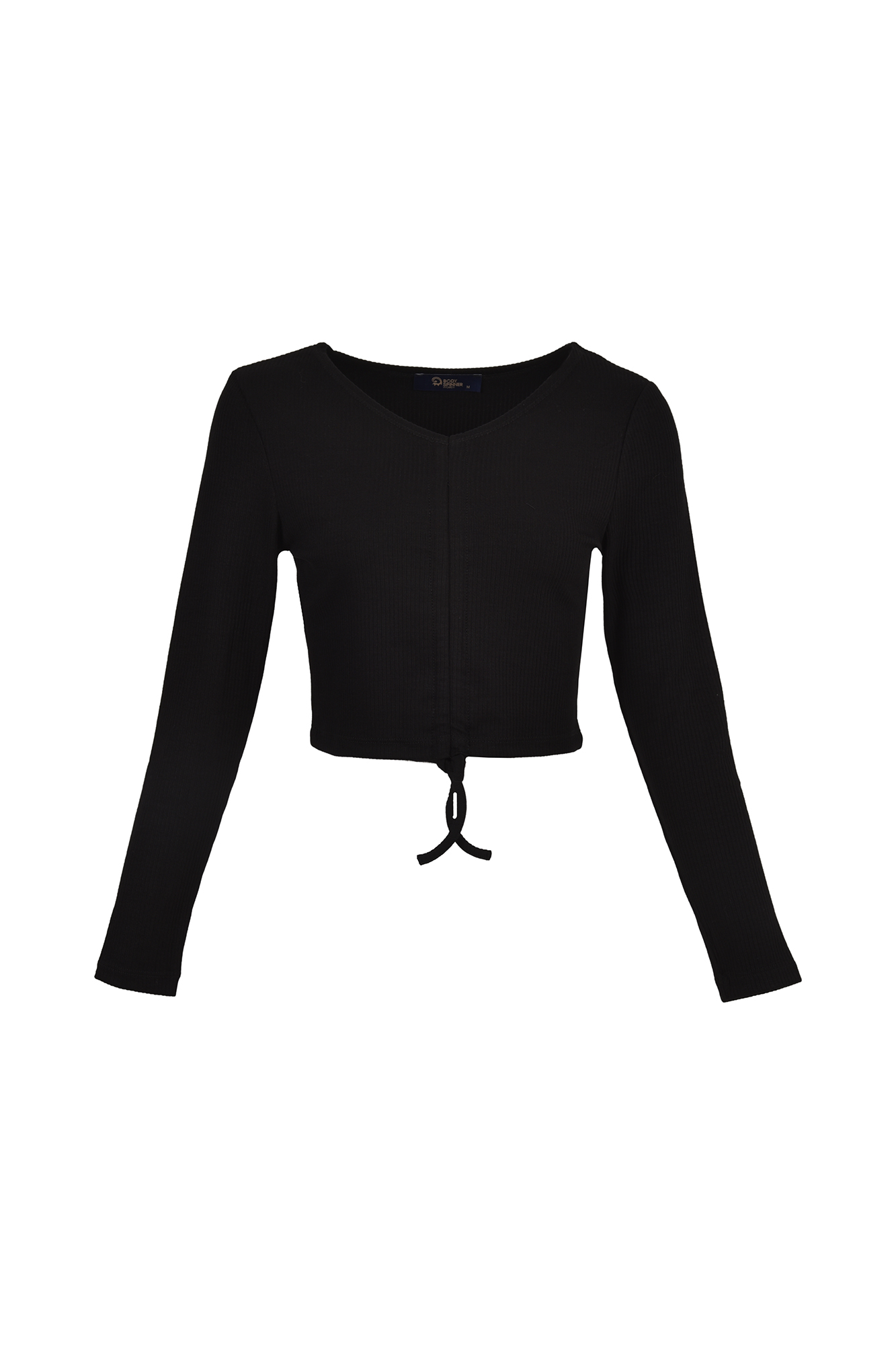 تی شرت آستین بلند جلوگتردار