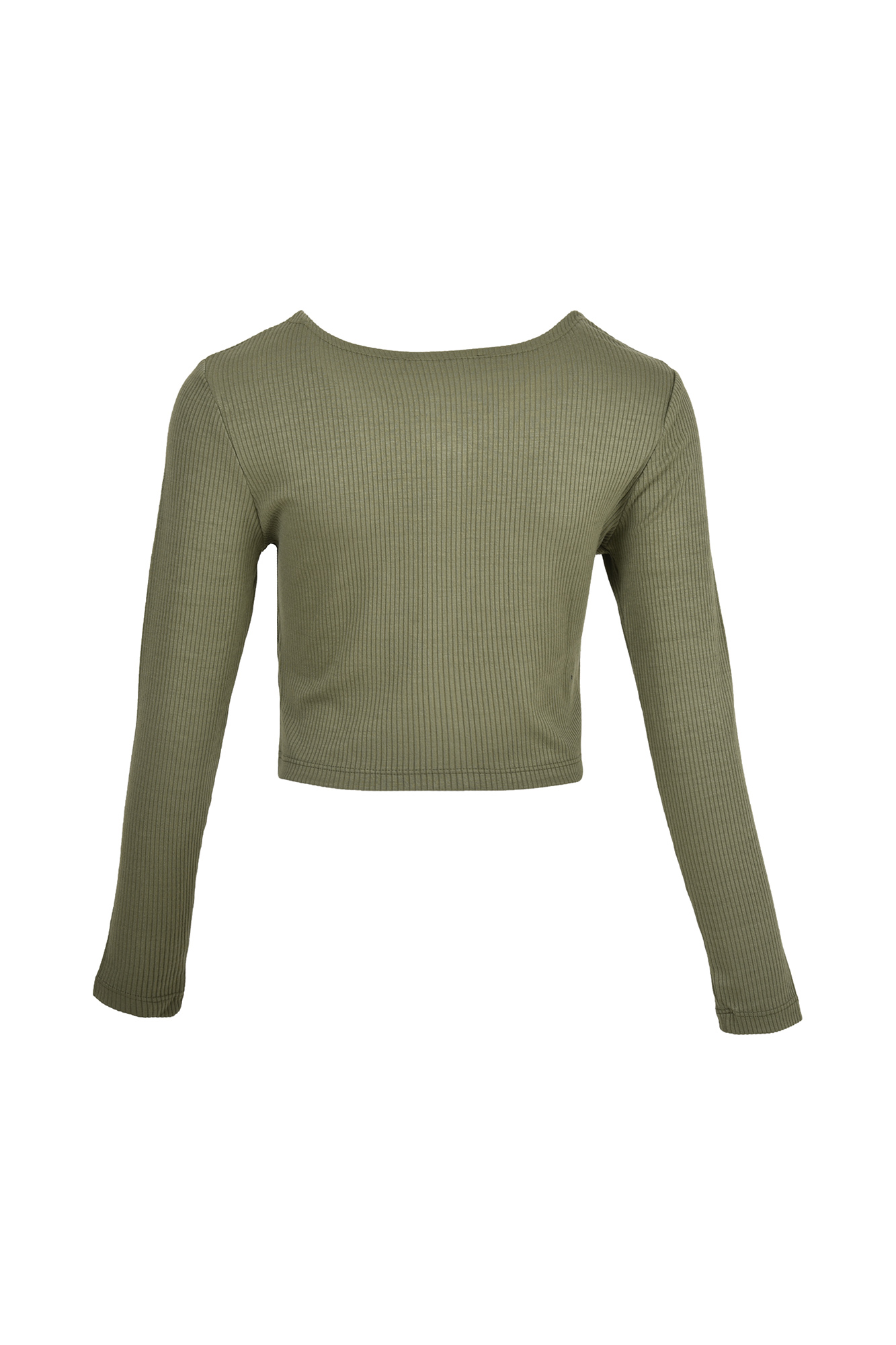 تی شرت آستین بلند جلوگتردار