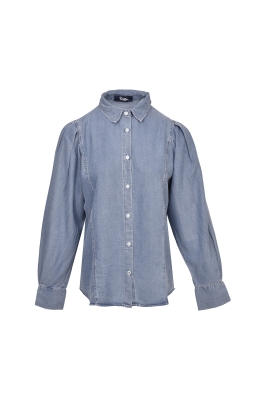 شومیز آستین پیلی دار