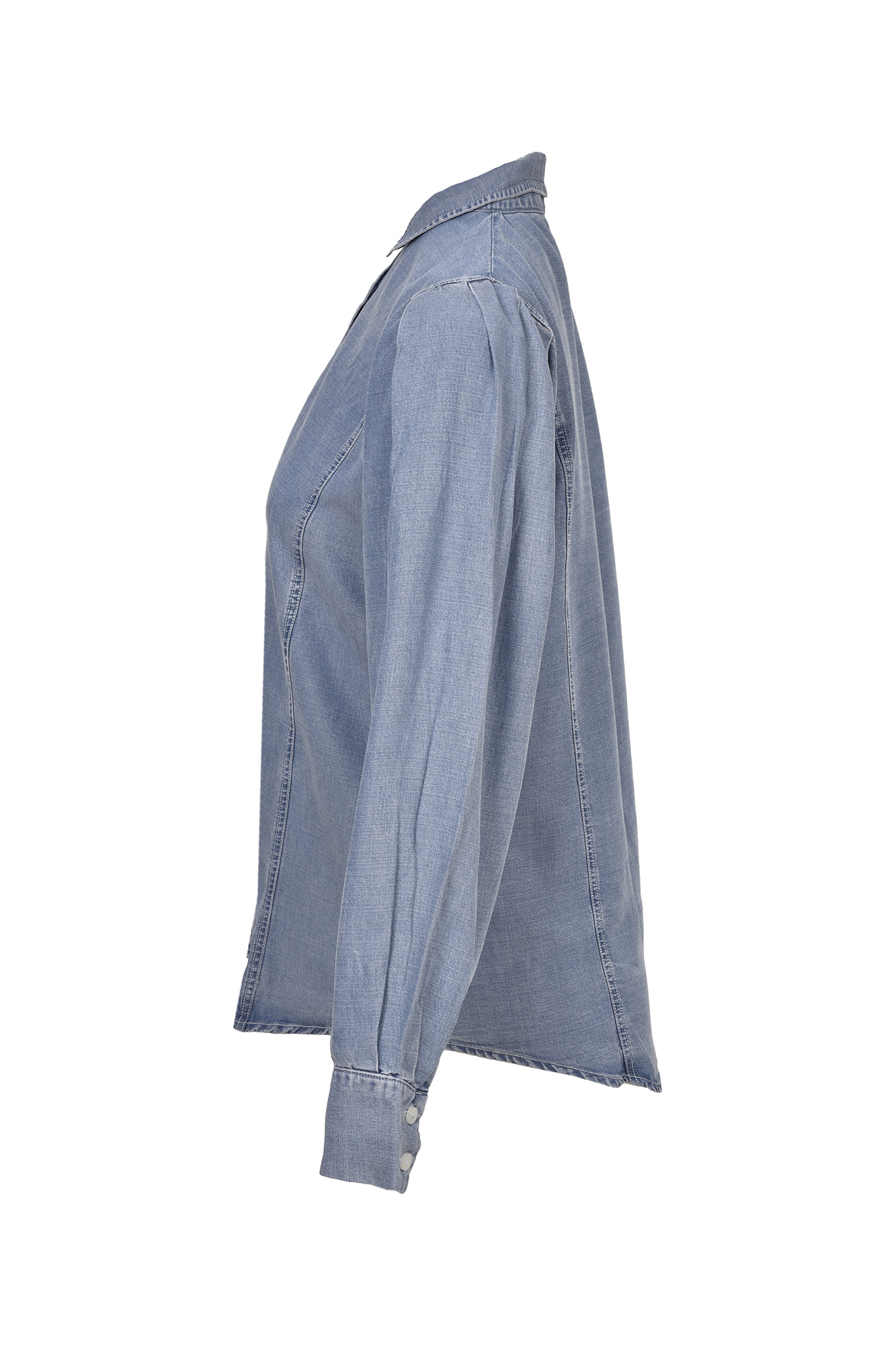 شومیز آستین پیلی دار