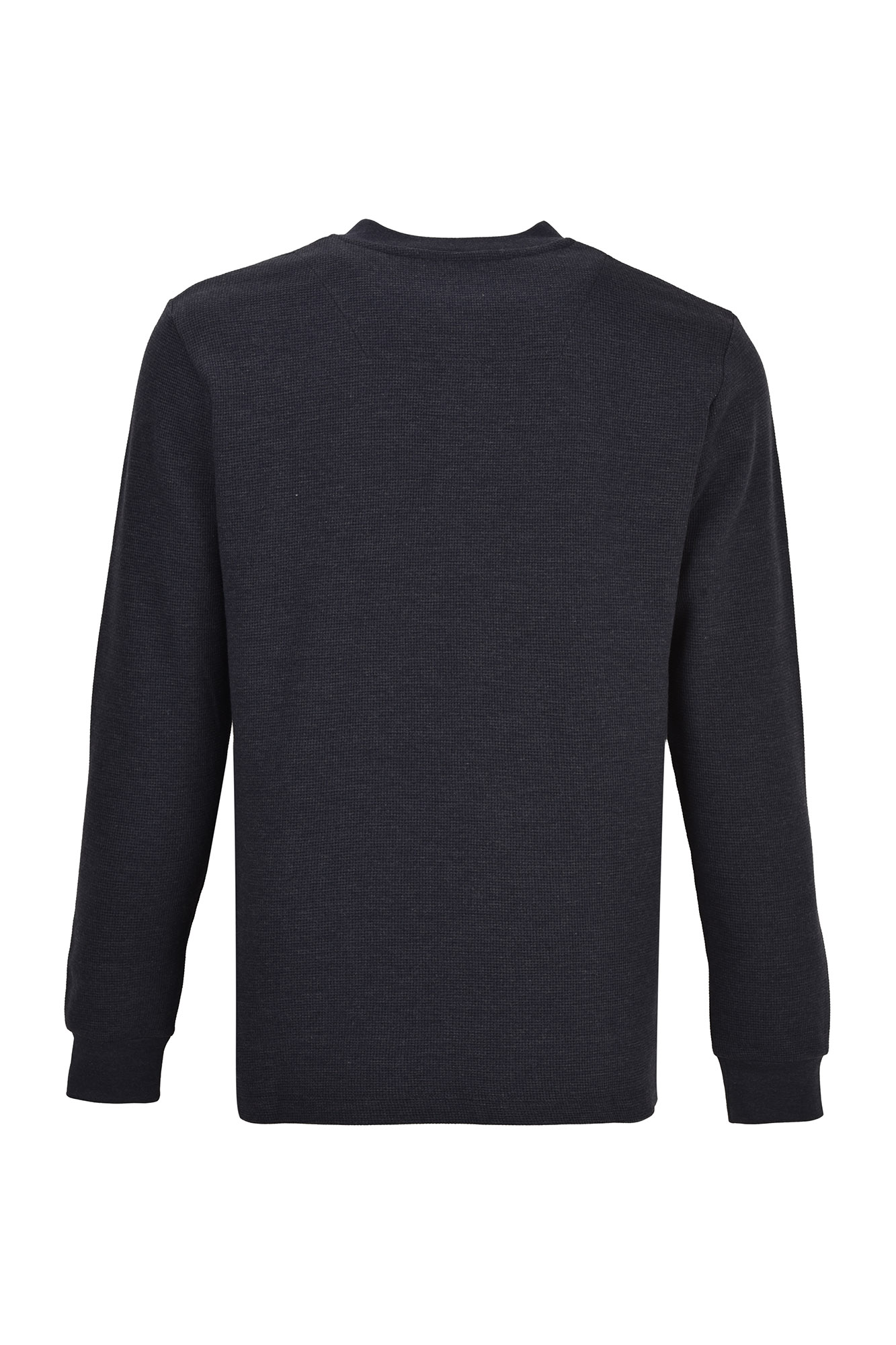 تی شرت آستین بلند مردانه سه دکمه