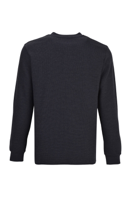 تی شرت آستین بلند مردانه سه دکمه