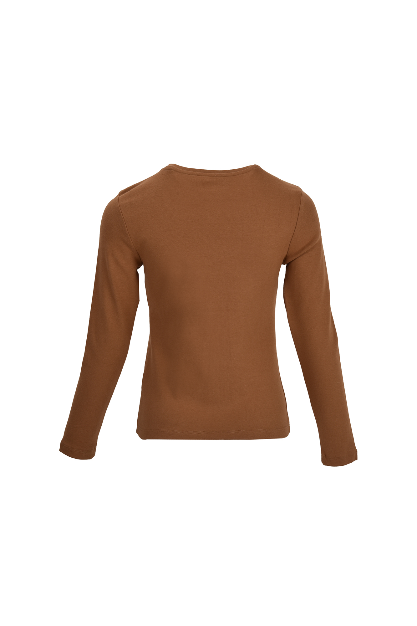 تی شرت آستین بلند یقه گرد