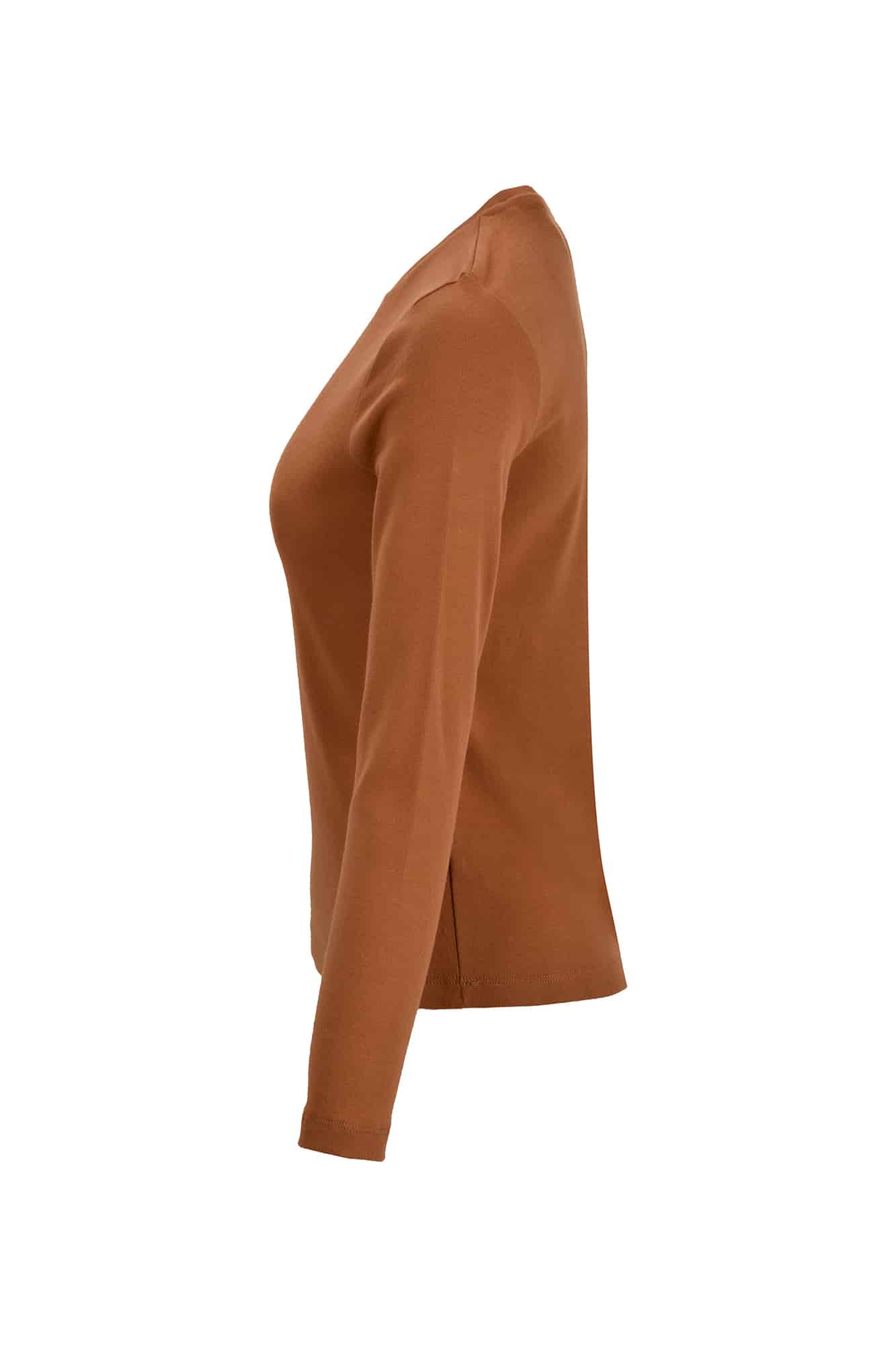 تی شرت آستین بلند یقه گرد