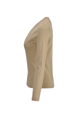 تی شرت آستین بلند یقه گرد