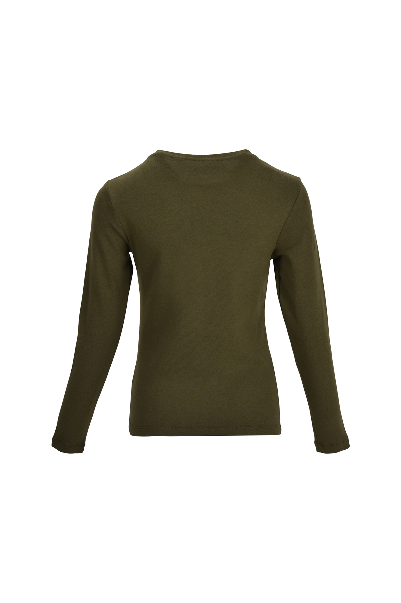 تی شرت آستین بلند یقه گرد