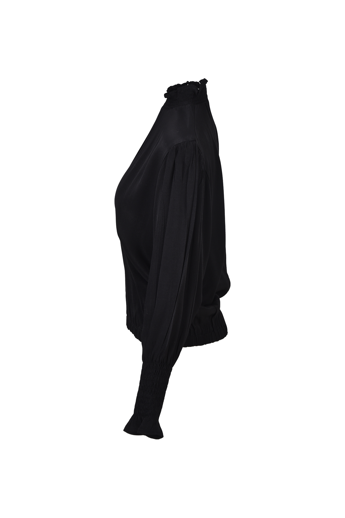 بلوز آستین بلند کمرکش زنانه