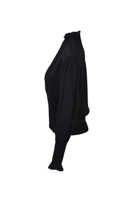 بلوز آستین بلند کمرکش زنانه