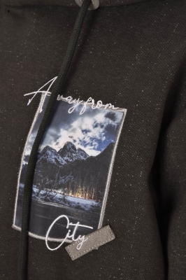 هودی زنانه تیکه دوزی