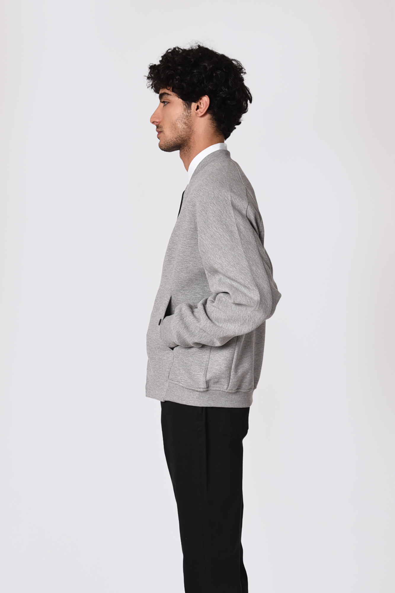 سویی شرت یقه بیسبالی