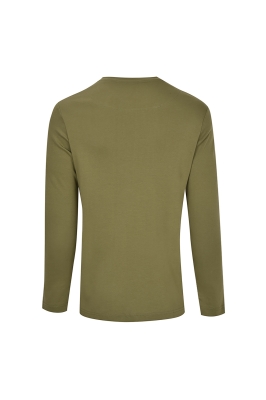 تیشرت آستین بلند یقه گرد