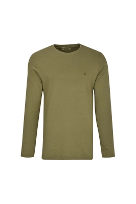 تیشرت آستین بلند یقه گرد