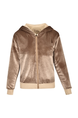 سویی شرت زنانه دورو کلاهدار