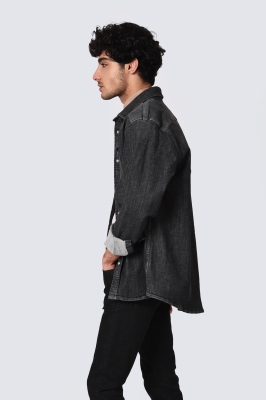 پیراهن جین آستین بلند