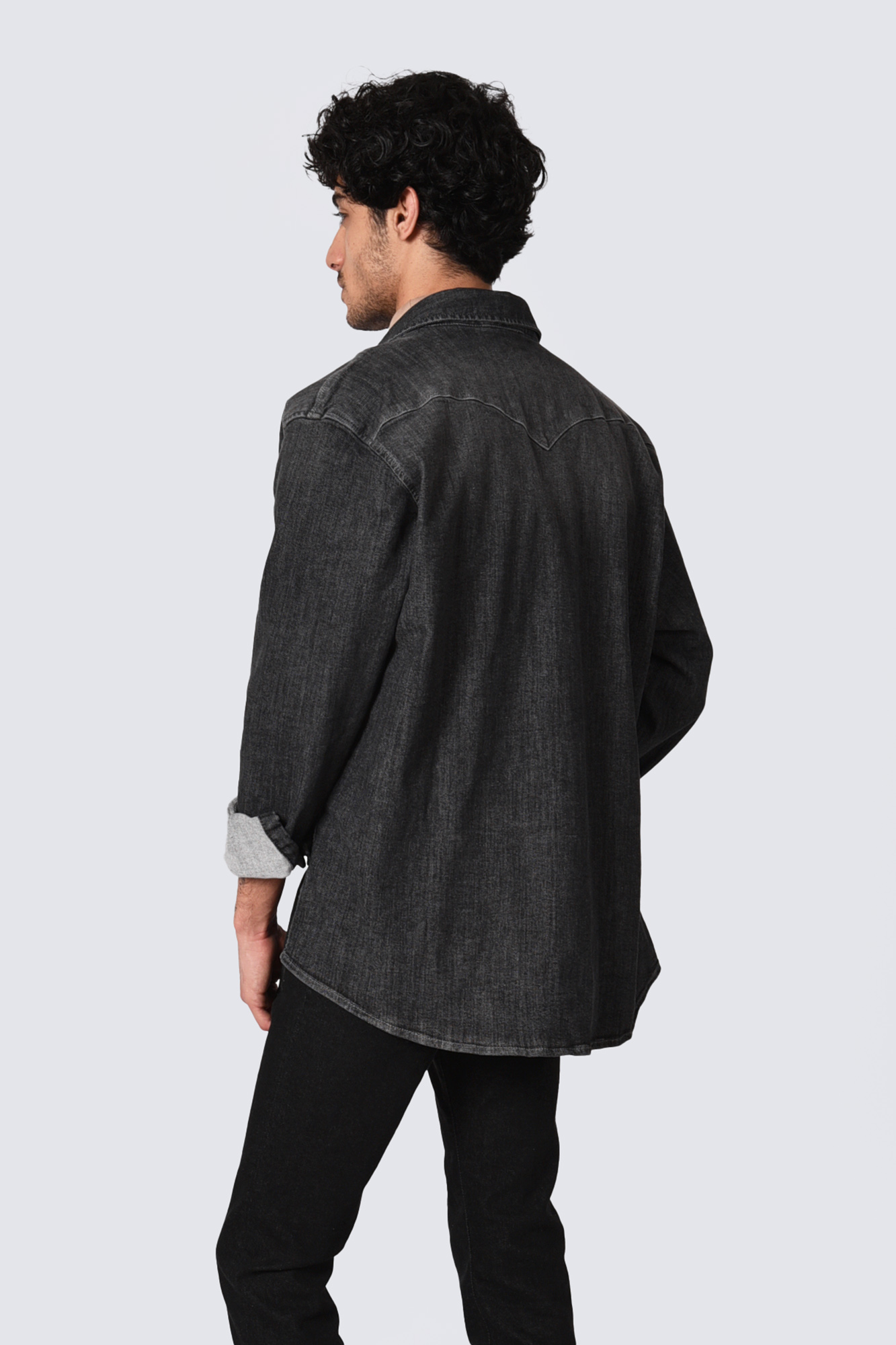 پیراهن جین آستین بلند