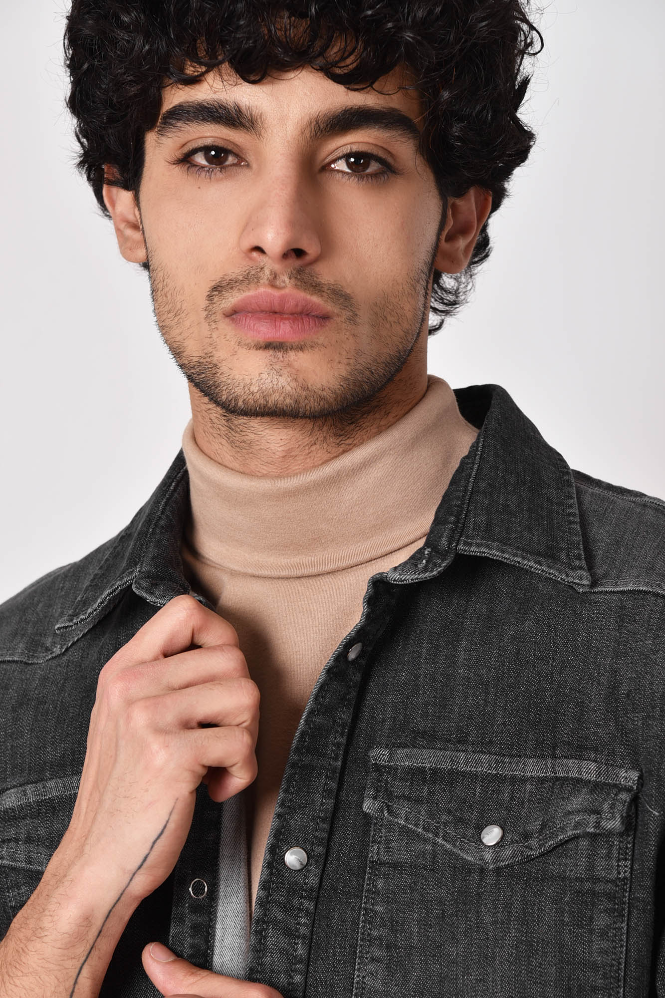 پیراهن جین آستین بلند