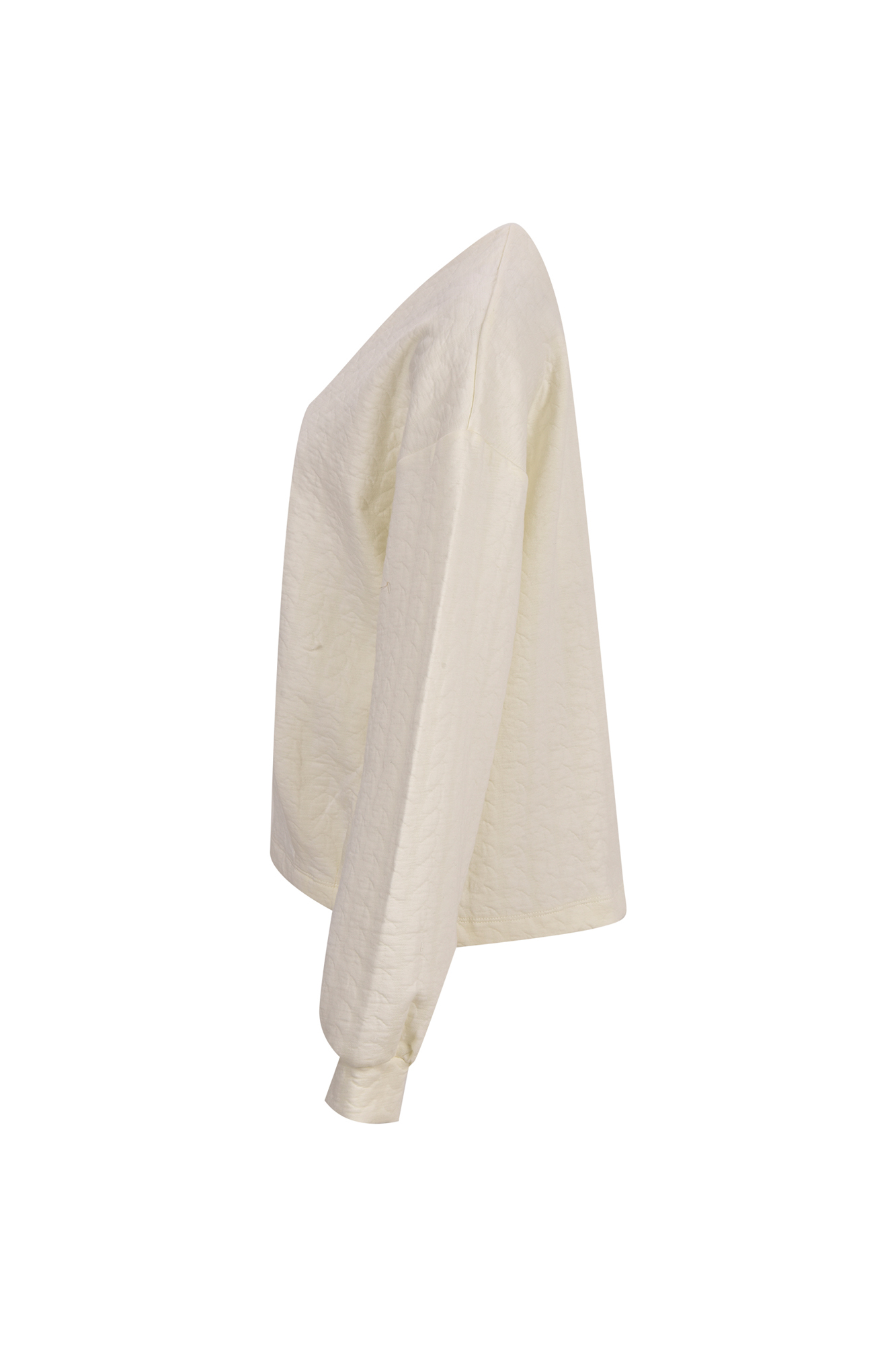 تی شرت آستین بلند پفی زنانه