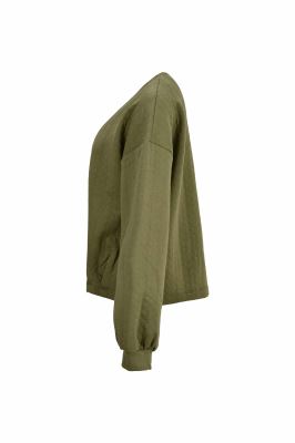 تی شرت آستین بلند پفی زنانه