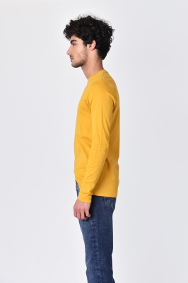 تیشرت آستین بلند یقه گرد