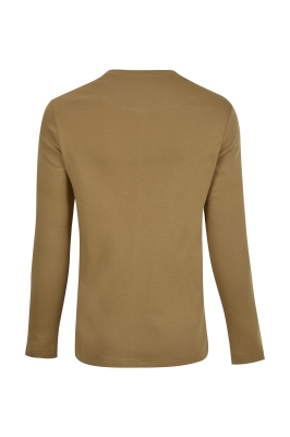 تیشرت آستین بلند یقه گرد