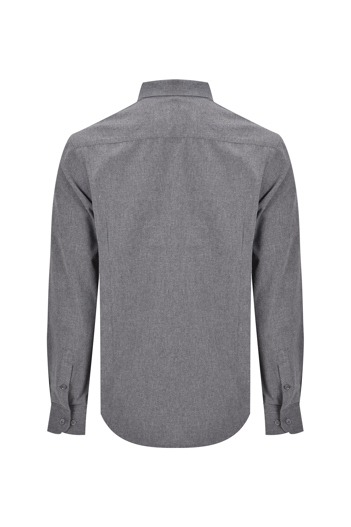 پیراهن استین بلند پشمی اسلیم فیت