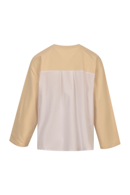 3131-تی شرت آستین بلند چاپ و گلدوزی